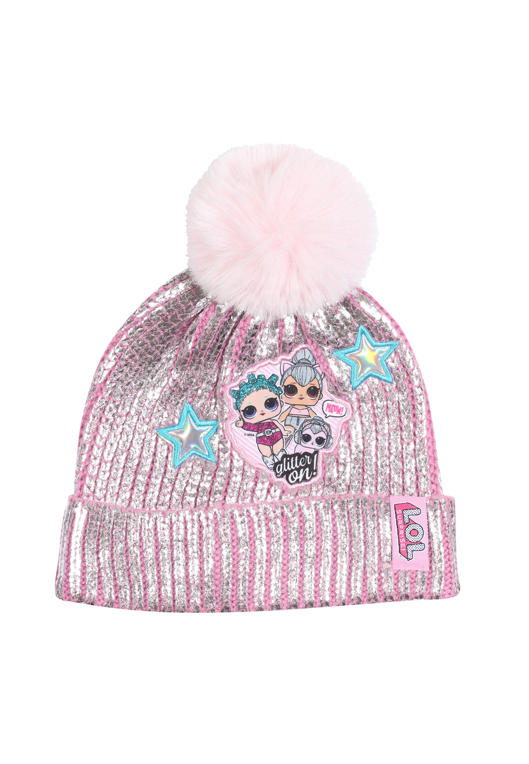 Popgear Čepice Dětská (Glitter On Girls)
