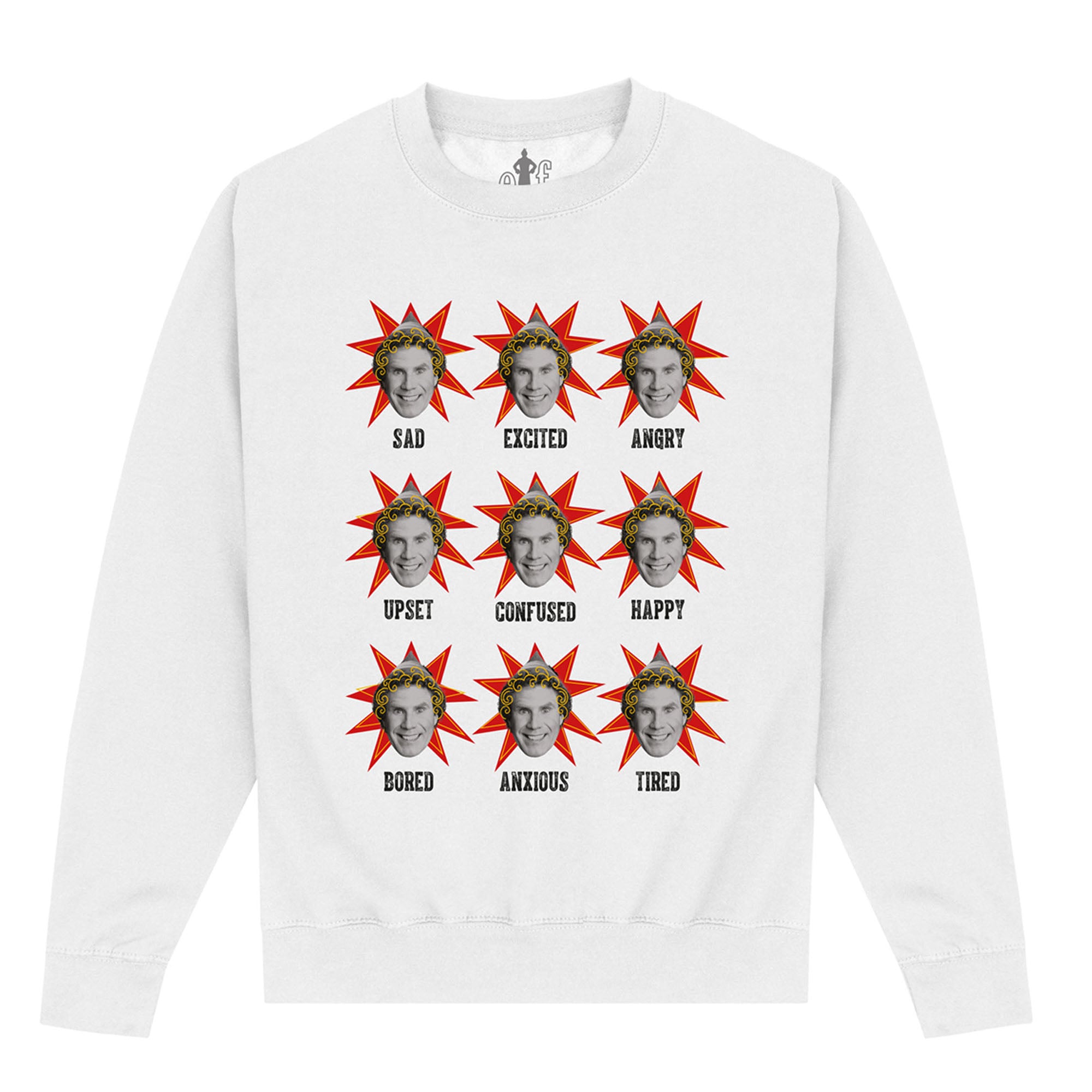 Elf Viele Gesichter Sweatshirt (Elf Moods Sweatshirt)