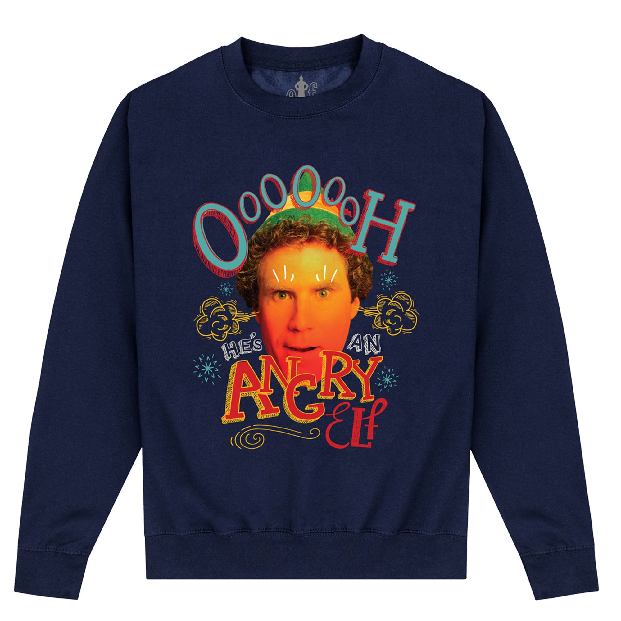 Elfen-Sweatshirt zu Weihnachten (Angry Elf Sweatshirt)