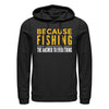Angeln ist die Antwort Hoodie