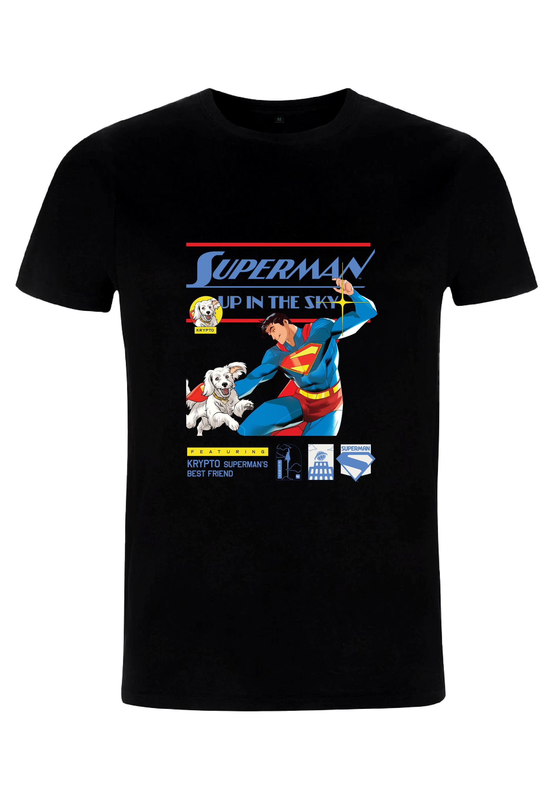 Superman Tričko Unisex (Up In The Sky)