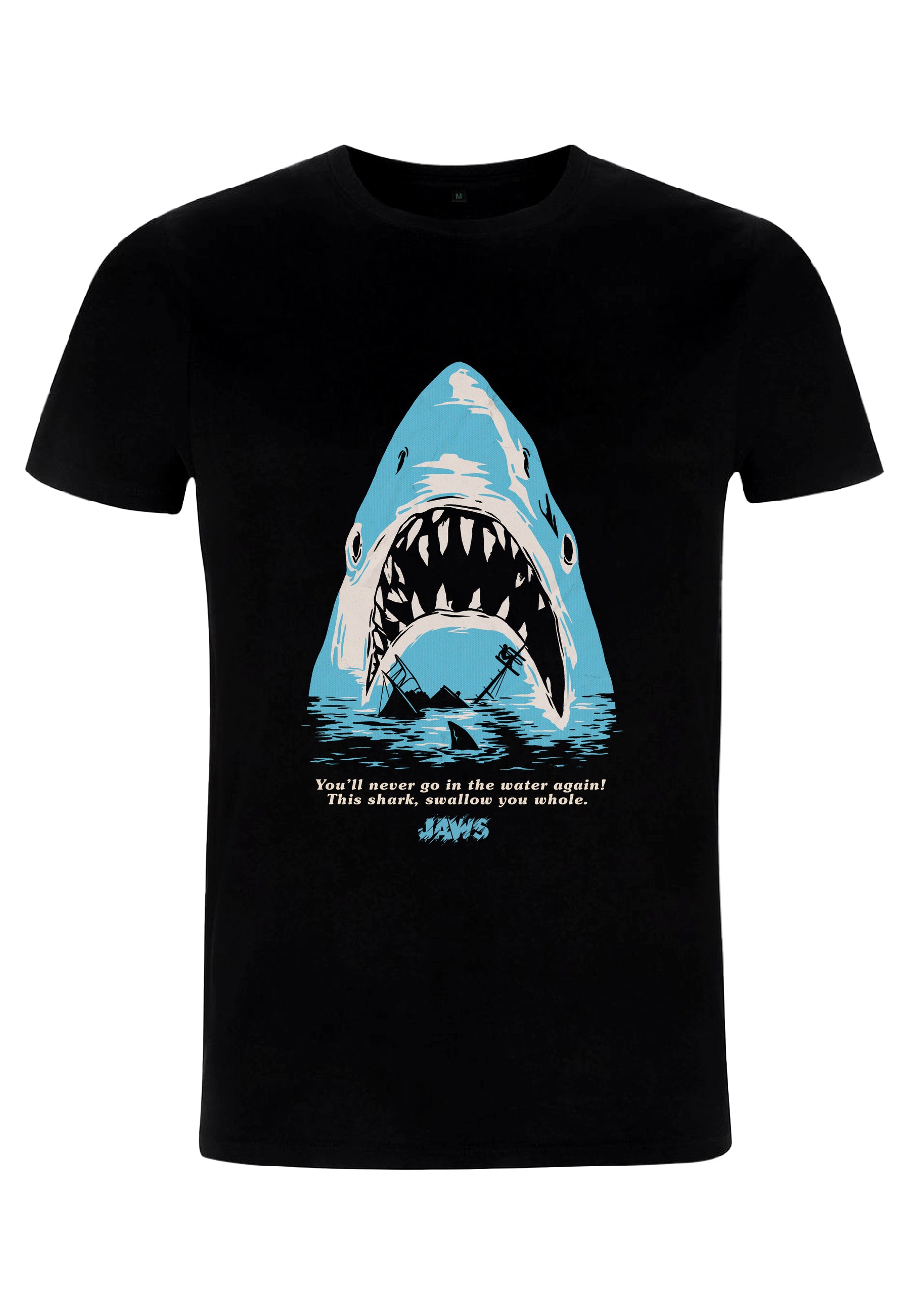 Jaws Tričko Unisex (Jaws - Stylised Poster)