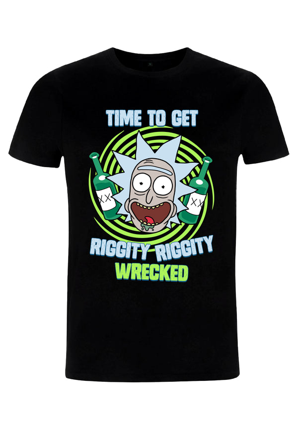 Rick and Morty Tričko Unisex (Riggity Wrecked)