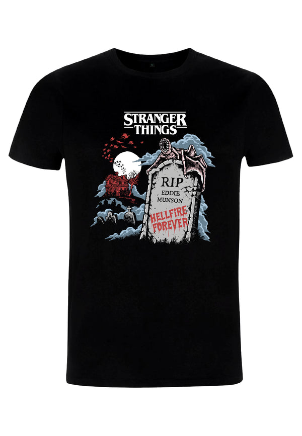 Stranger Things Tričko Unisex (RIP Eddie)