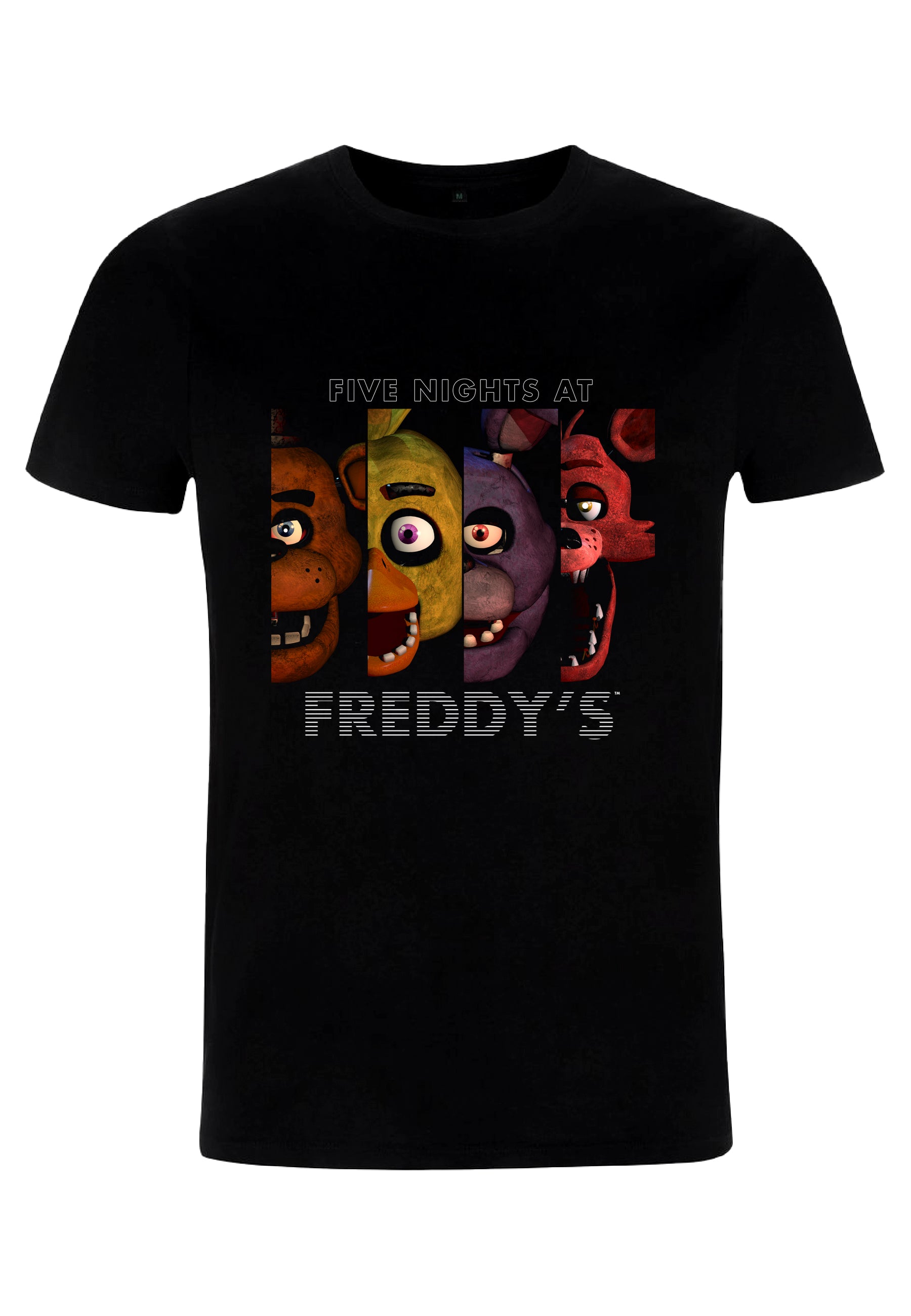 Five Nights At Freddy's Tričko Unisex (Panel X4 Character)