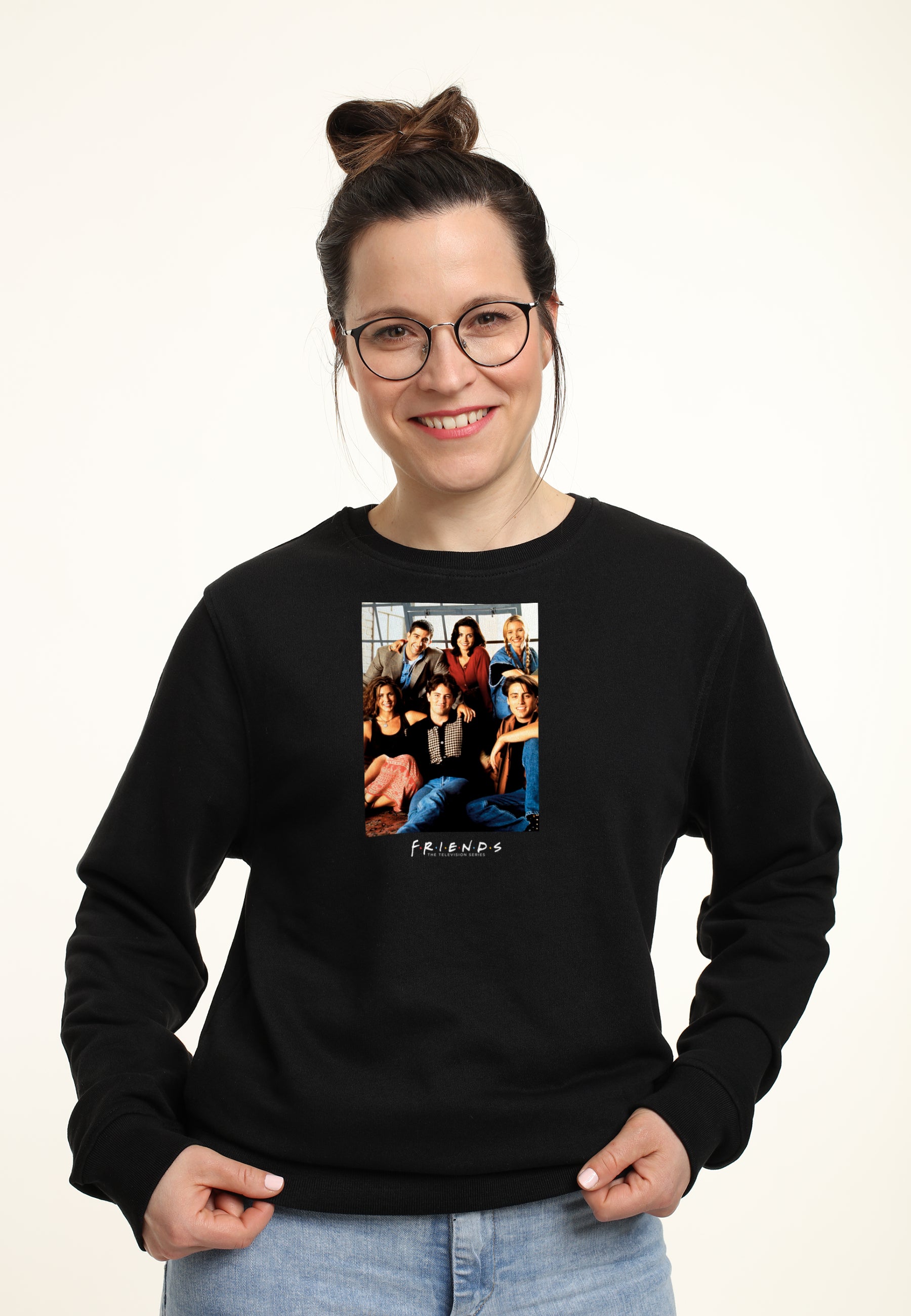 Friends Mikina Unisex (Cast Photo Graphic)
