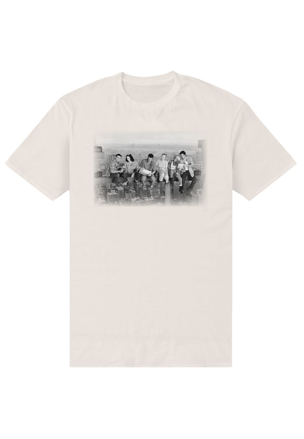 Friends Tričko Unisex (Lunch Atop A Skyscraper)