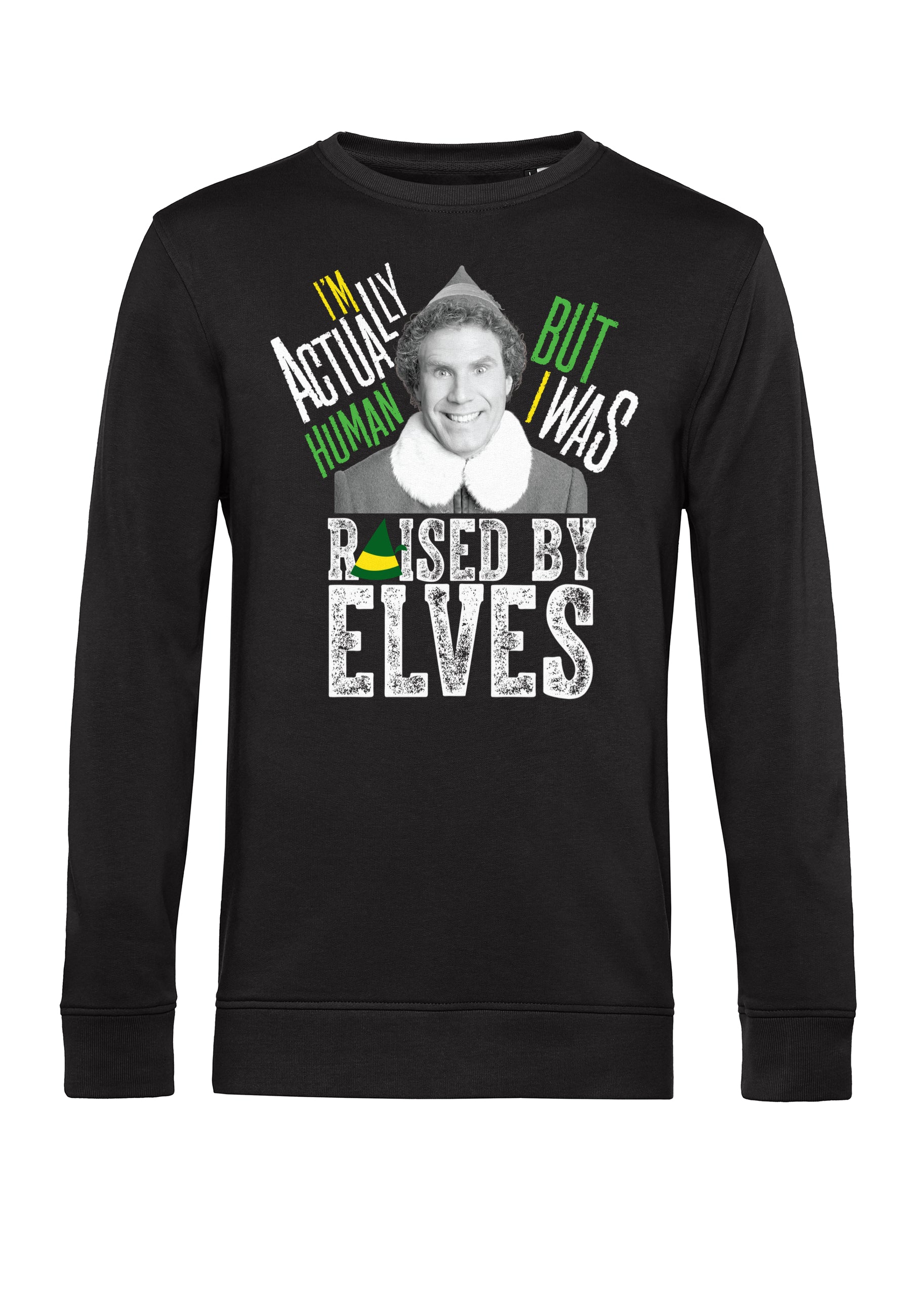 Elf Mikina Unisex (Elf Im Actually Human)