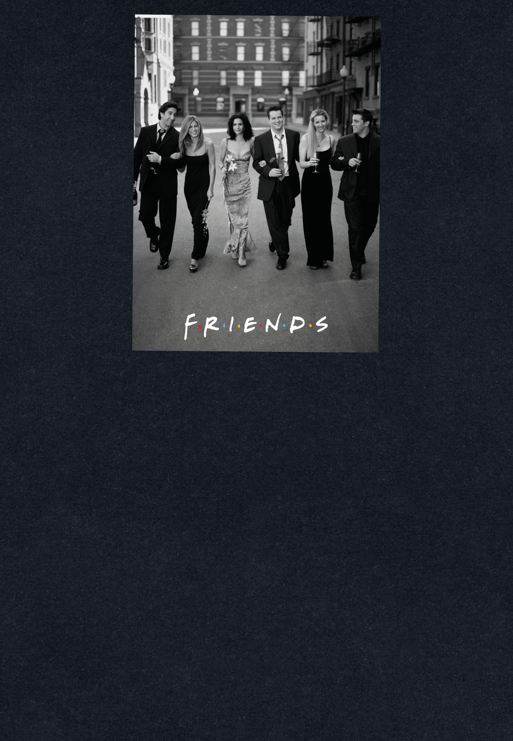 Friends Mikina Unisex (Show Poster Graphic)
