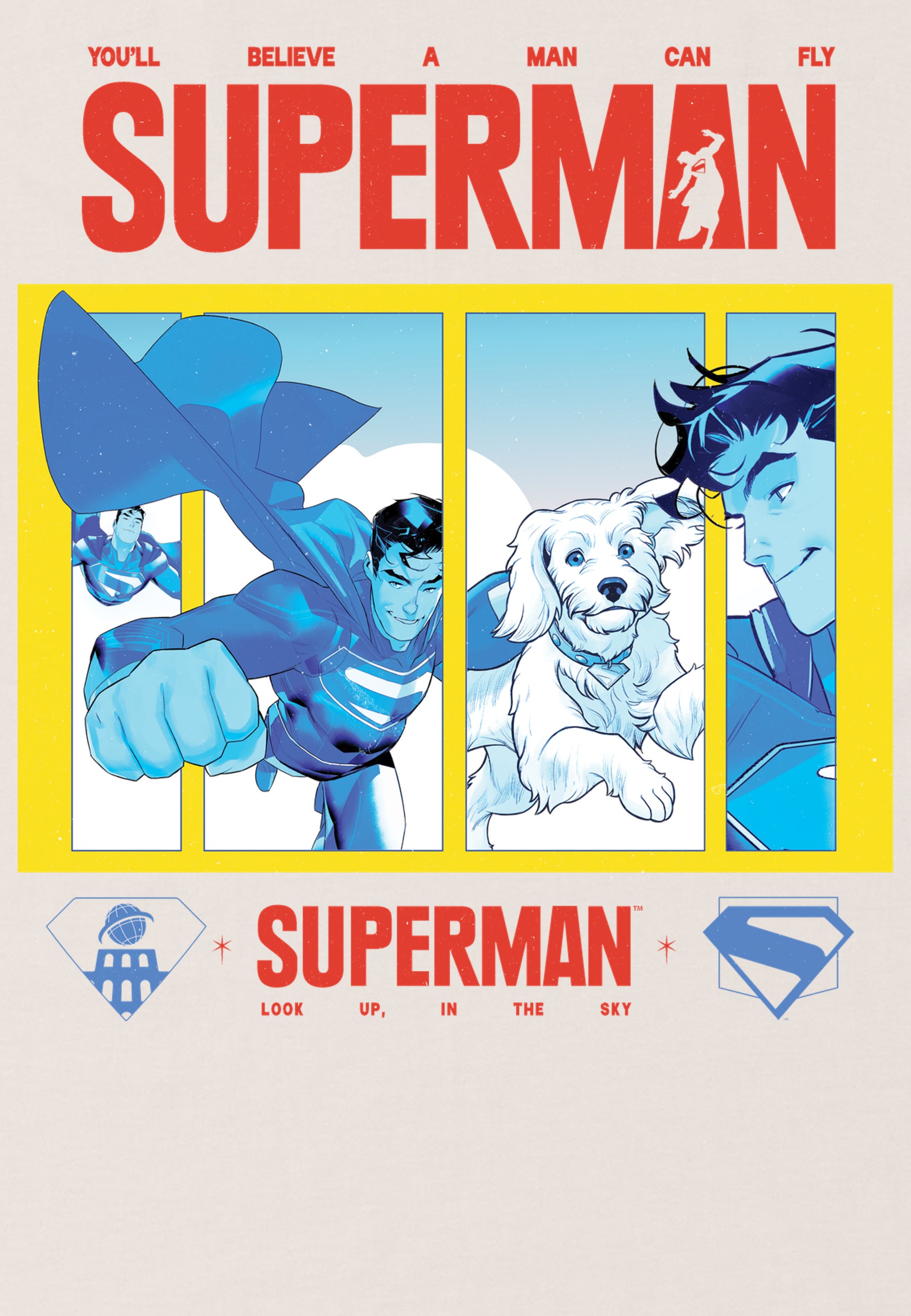 Superman Tričko Unisex (You''Ll. Believe)