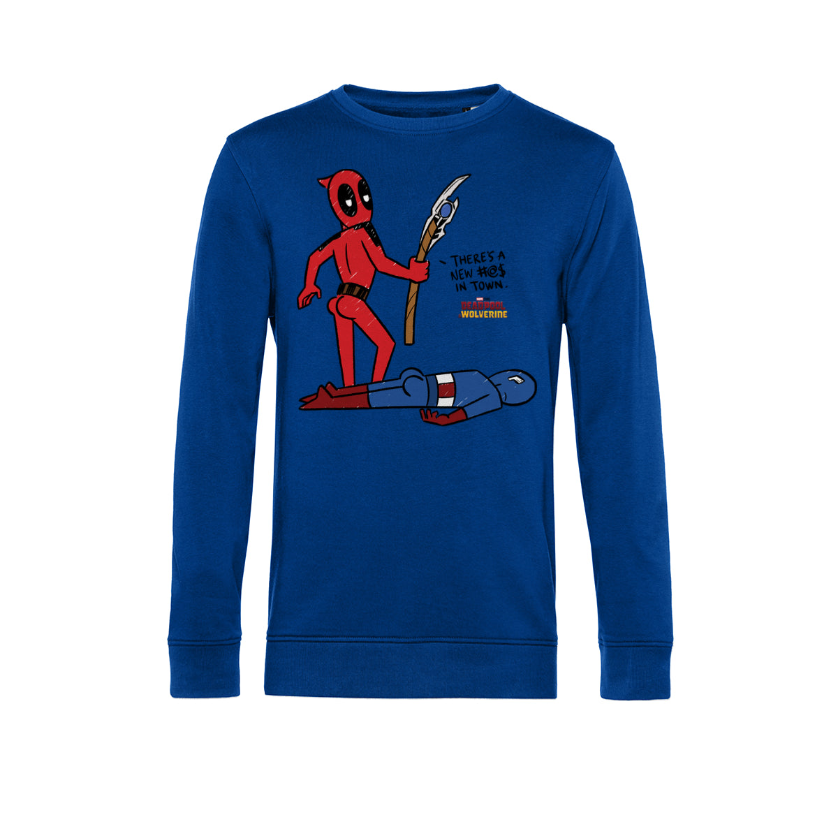 Marvel Deadpool & Wolverine Mikina Unisex (New In Town)