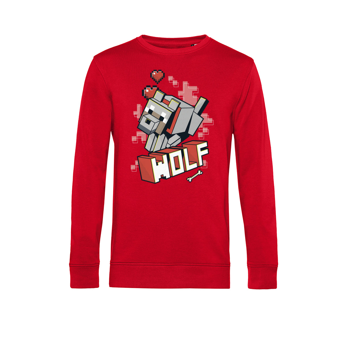 Minecraft - Wolf Held Unisex Sweatshirt