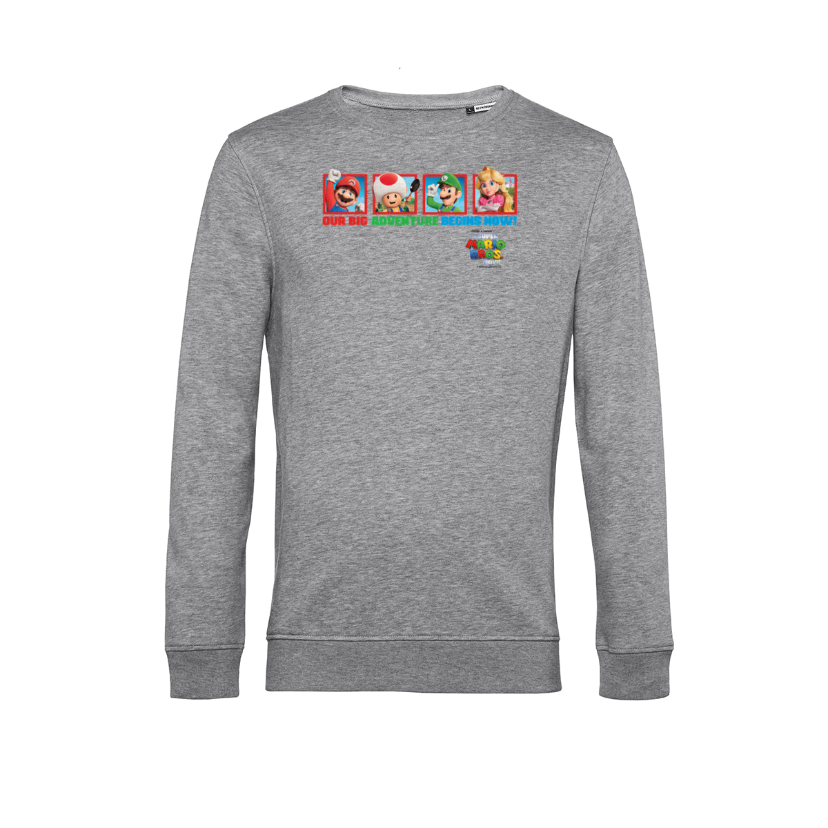 Super Mario Mikina Unisex (Big Adventure Horizontal Tiles)
