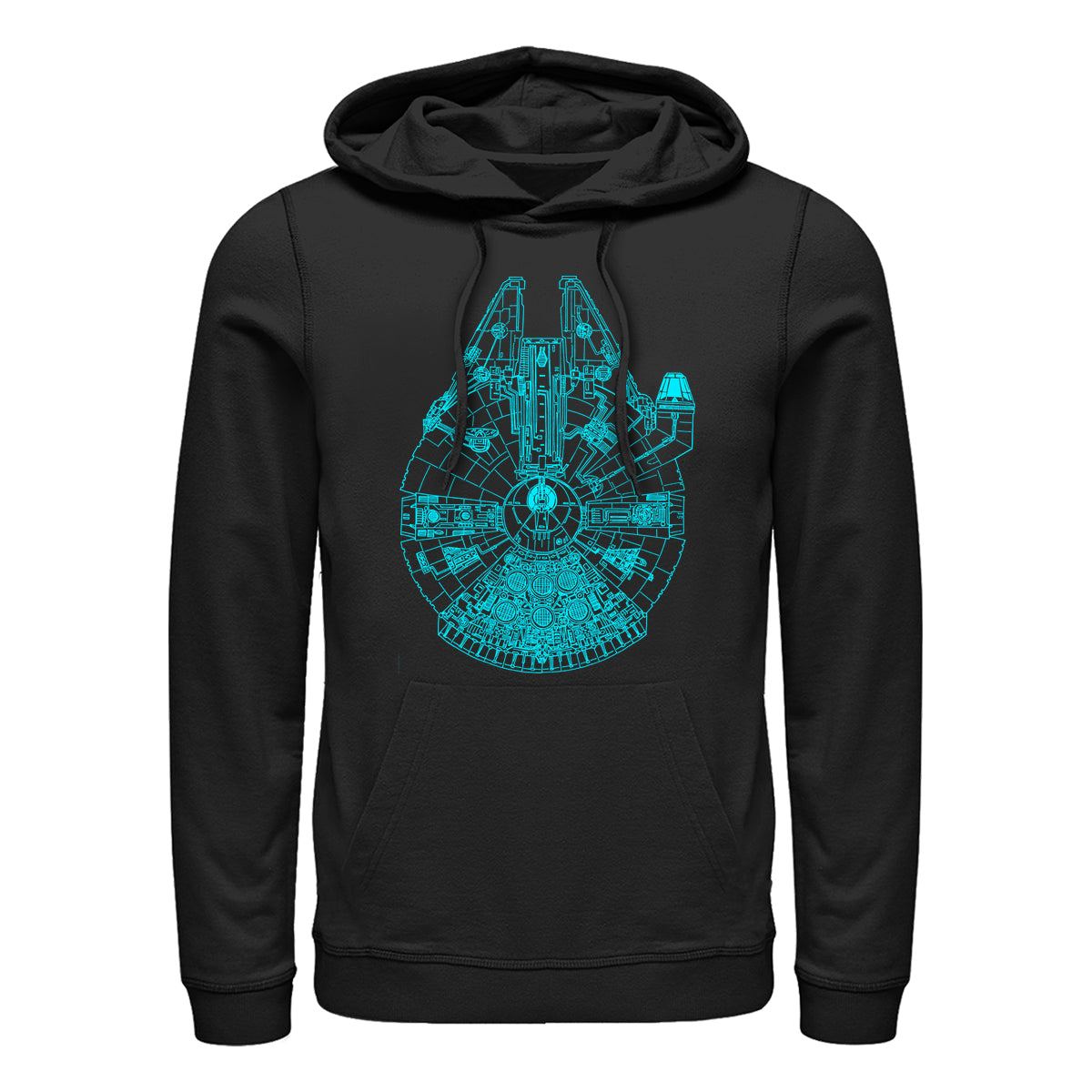 Star Wars: Klassiker - Blue Falcon Unisex Hoodie