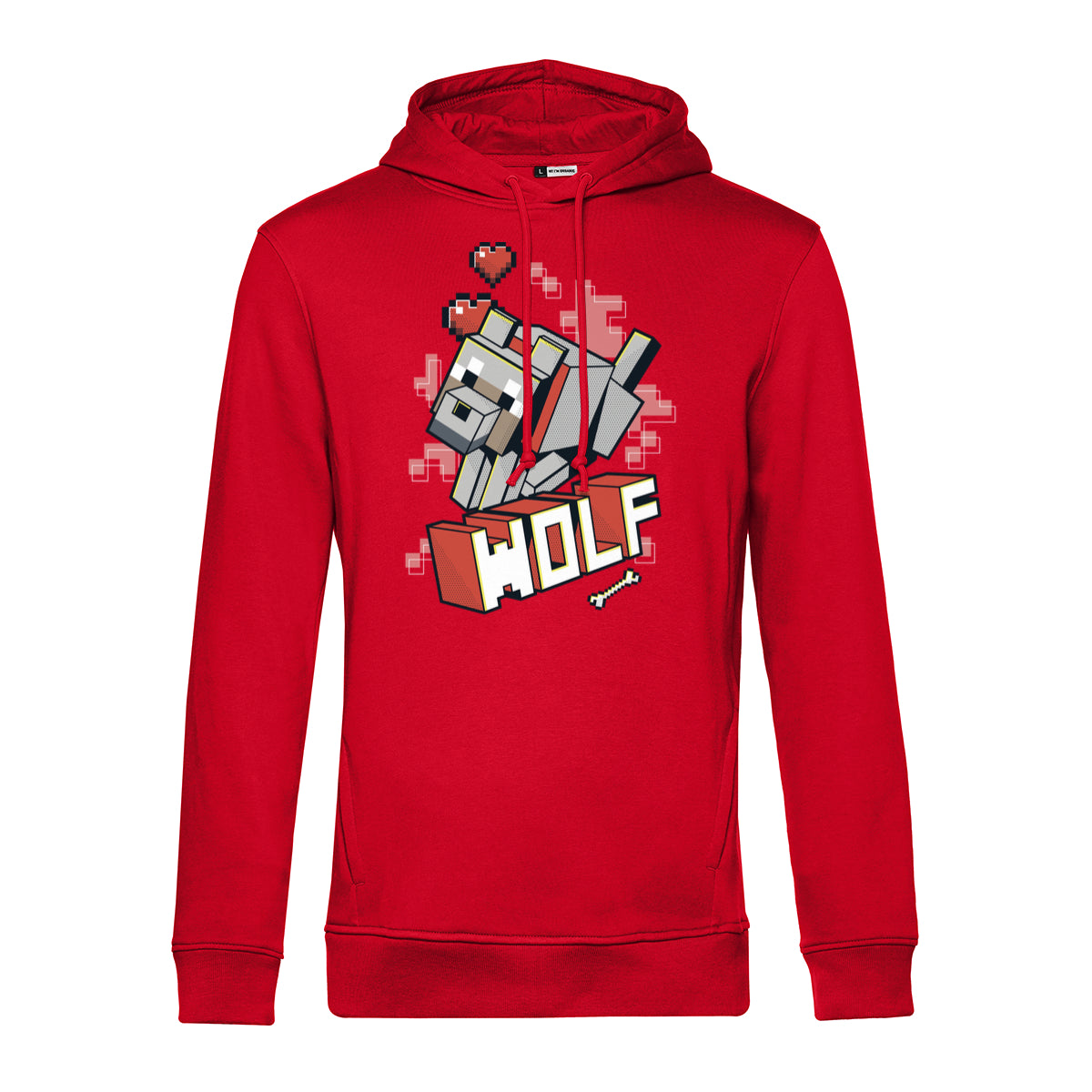 Minecraft - Wolf Held Unisex Hoodie