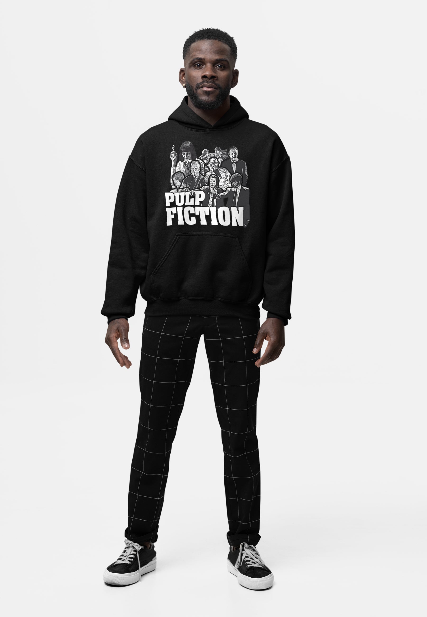 Pulp Fiction Mikina Unisex (Cast Graphic)