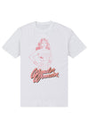 Wonder Woman Tričko Unisex (Pink Outline)