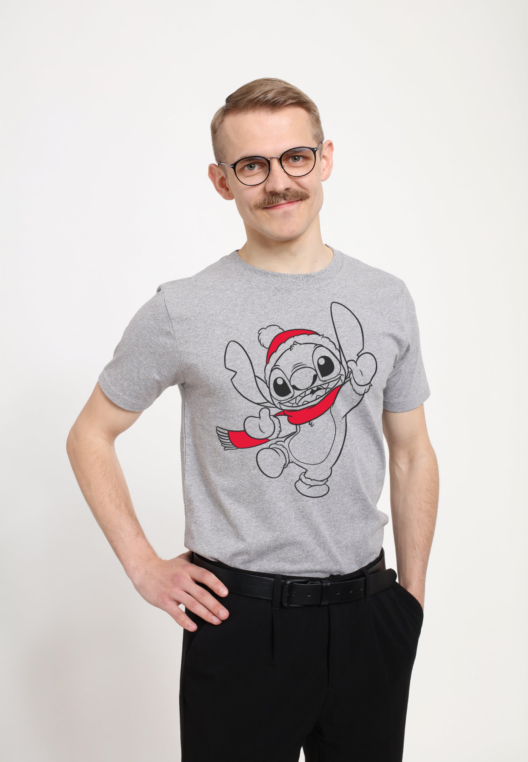 Lilo & Stitch Tričko Unisex (Stitch Holiday)