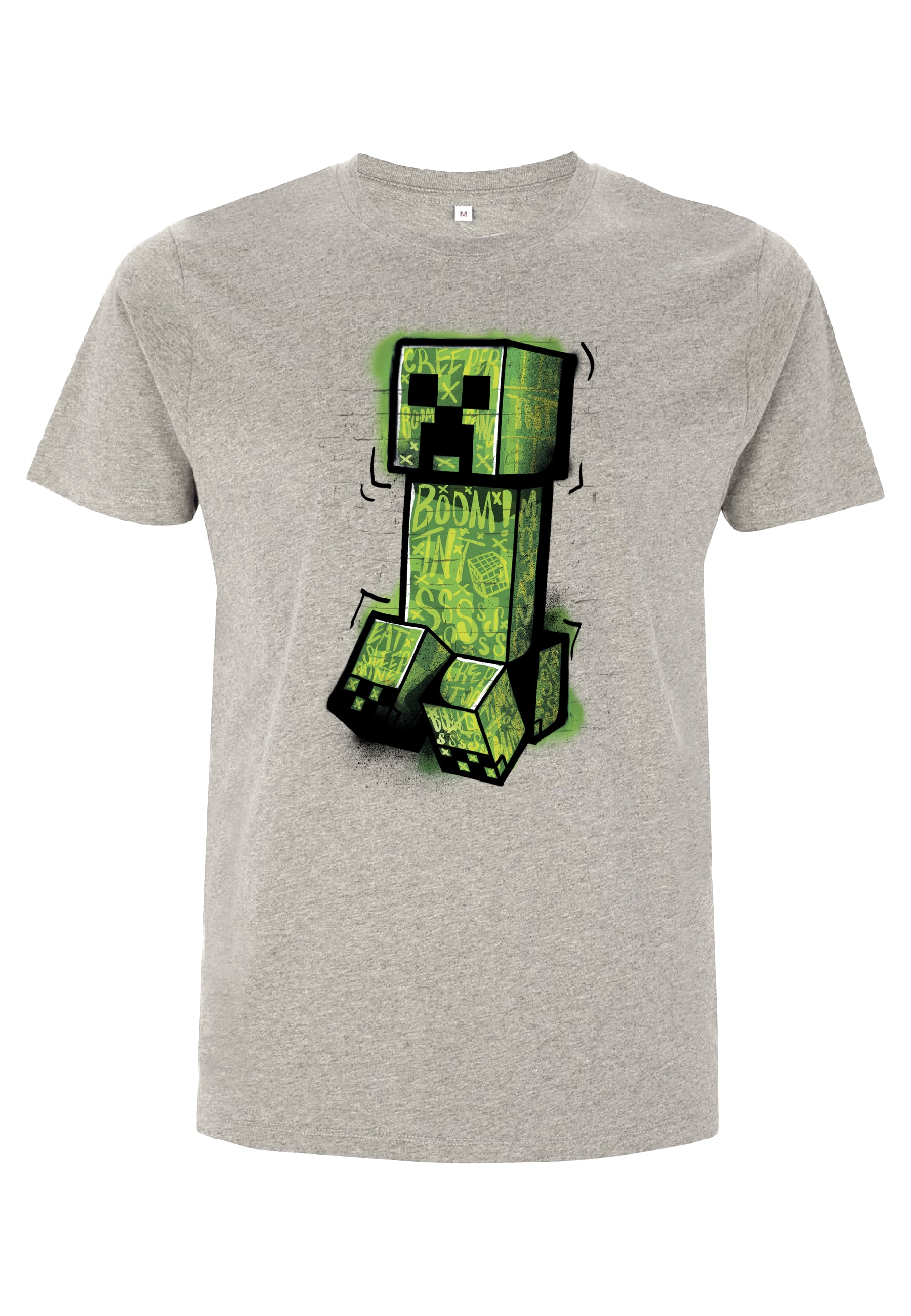 Minecraft Tričko Unisex (Graffiti Creeper)