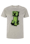 Minecraft Tričko Unisex (Graffiti Creeper)