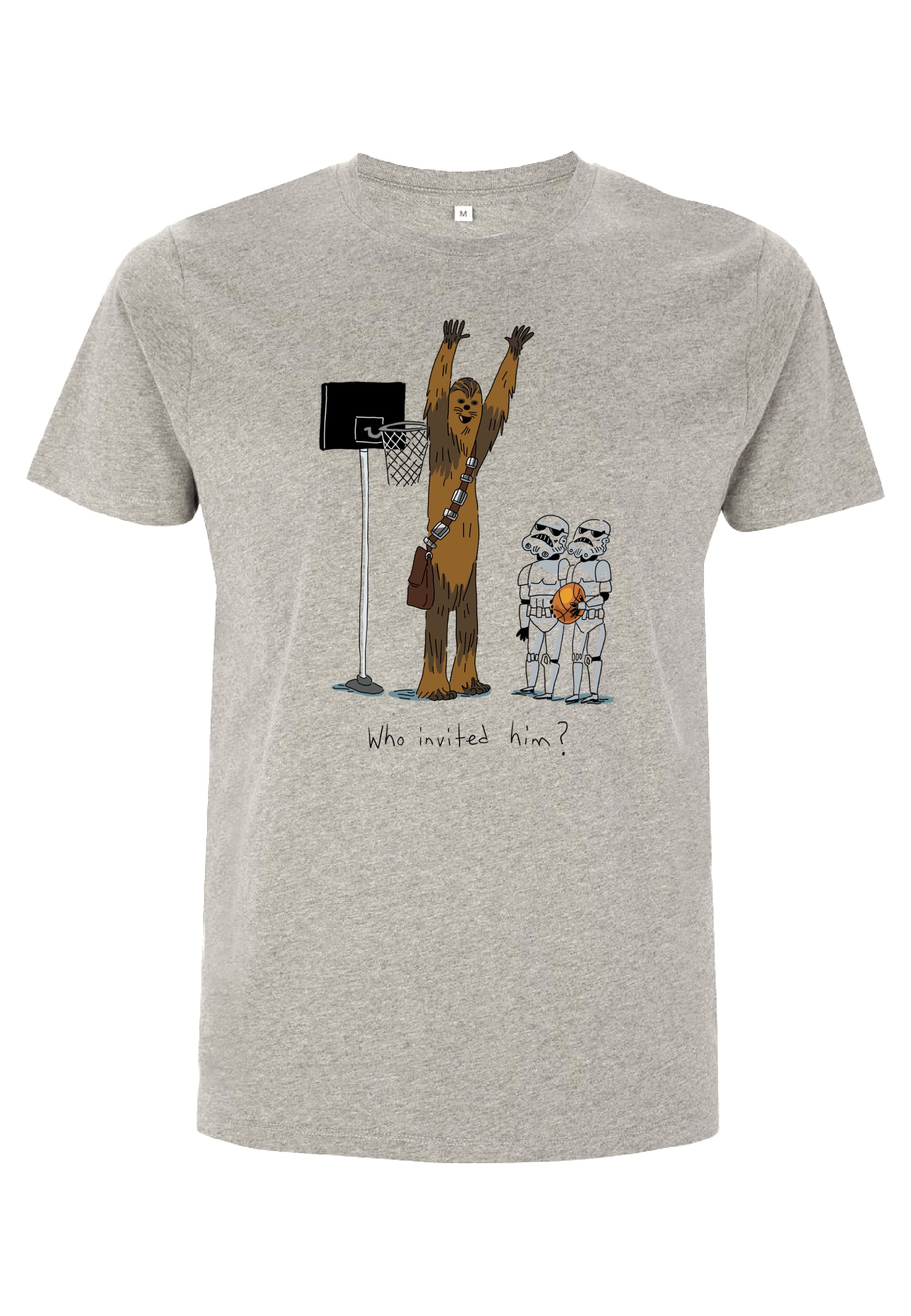 Star Wars Tričko Unisex (Chewie Basketball)