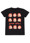 Chucky Puppe T-Shirt (Childs Play - Ausdrücke von Chucky T-shirt)