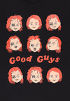 Chucky Puppe T-Shirt (Childs Play - Ausdrücke von Chucky T-shirt)