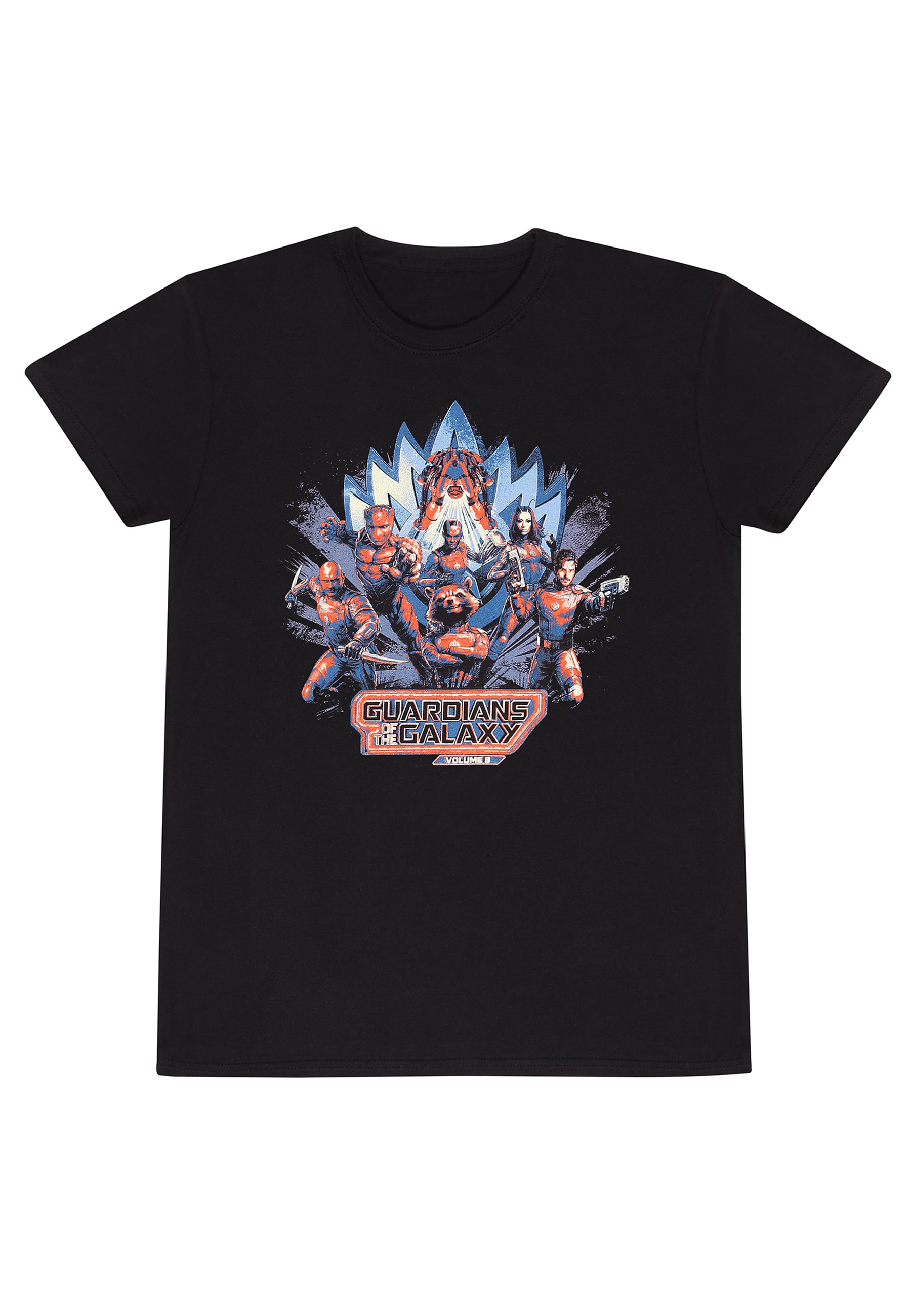 Marvel Studio Guardians of the Galaxy T-shirt (Guardians of the Galaxy - Guardians Vest T-shirt)