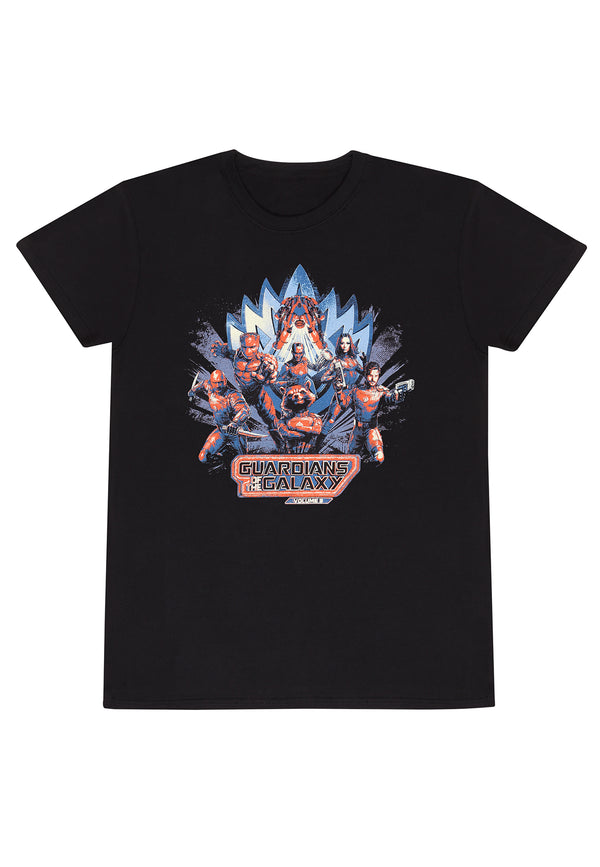 Marvel Studio Guardians of the Galaxy T-shirt (Guardians of the Galaxy - Guardians Vest T-shirt)