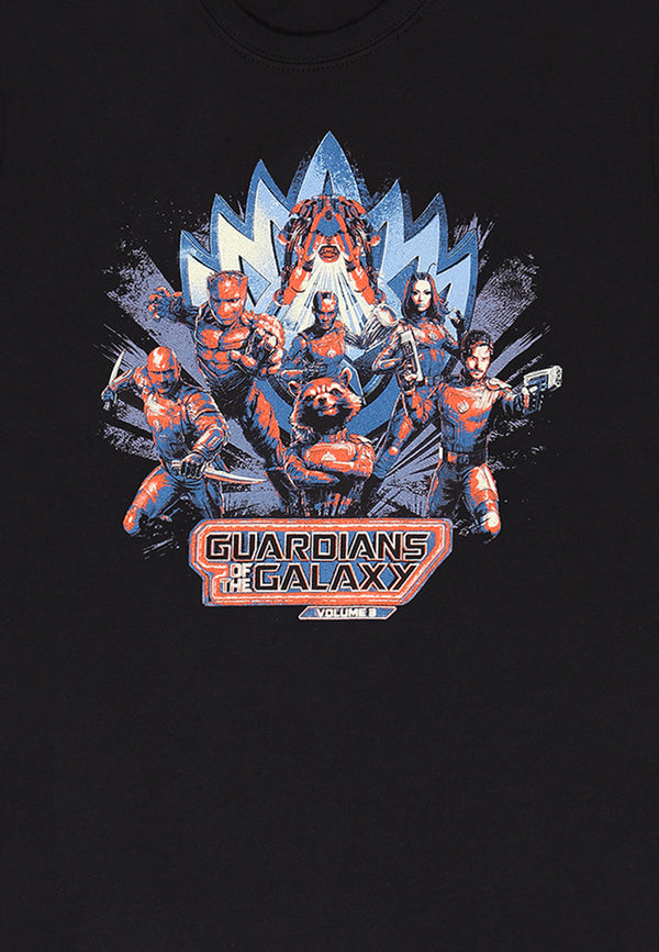 Marvel Studio Guardians of the Galaxy T-shirt (Guardians of the Galaxy - Guardians Vest T-shirt)