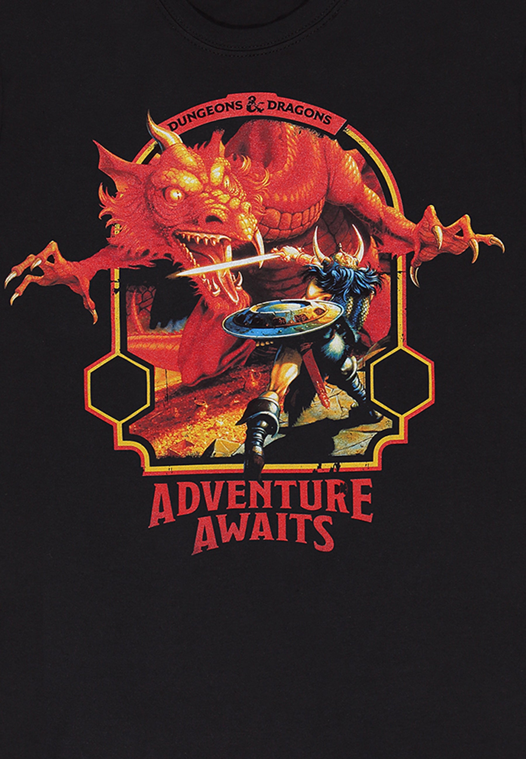 Dungeons And Dragons T-shirt (Abenteuer erwartet T-shirt)