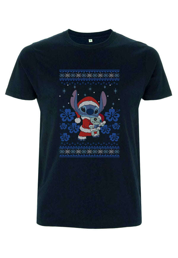 Lilo & Stitch Tričko Unisex (Holiday Stitch)