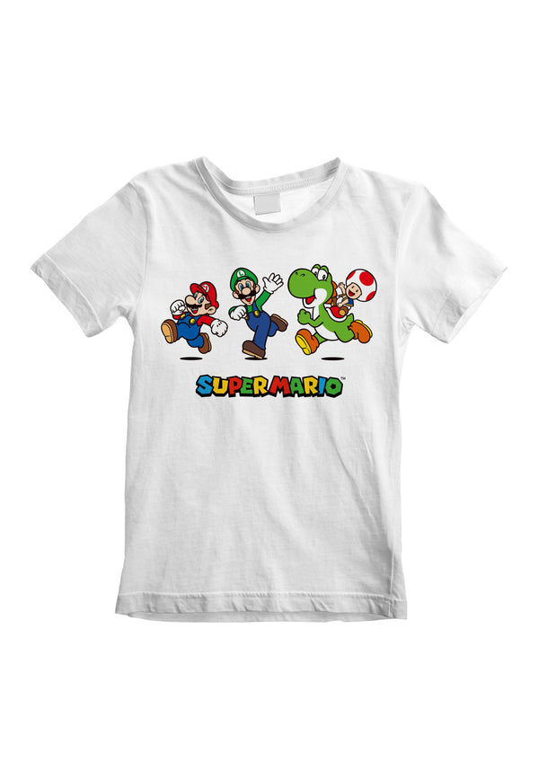 Super Mario Running Kinder-T-Shirt (Running Pose Kinder-T-Shirt)