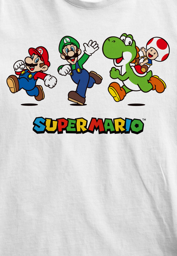 Super Mario Running Kinder-T-Shirt (Running Pose Kinder-T-Shirt)