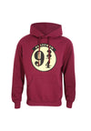 Harry Potter Bahnsteig-Kapuzenpulli (Bahnsteig 9 und 3 Quarters Hoodie)