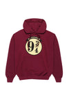 Harry Potter Bahnsteig-Kapuzenpulli (Bahnsteig 9 und 3 Quarters Hoodie)