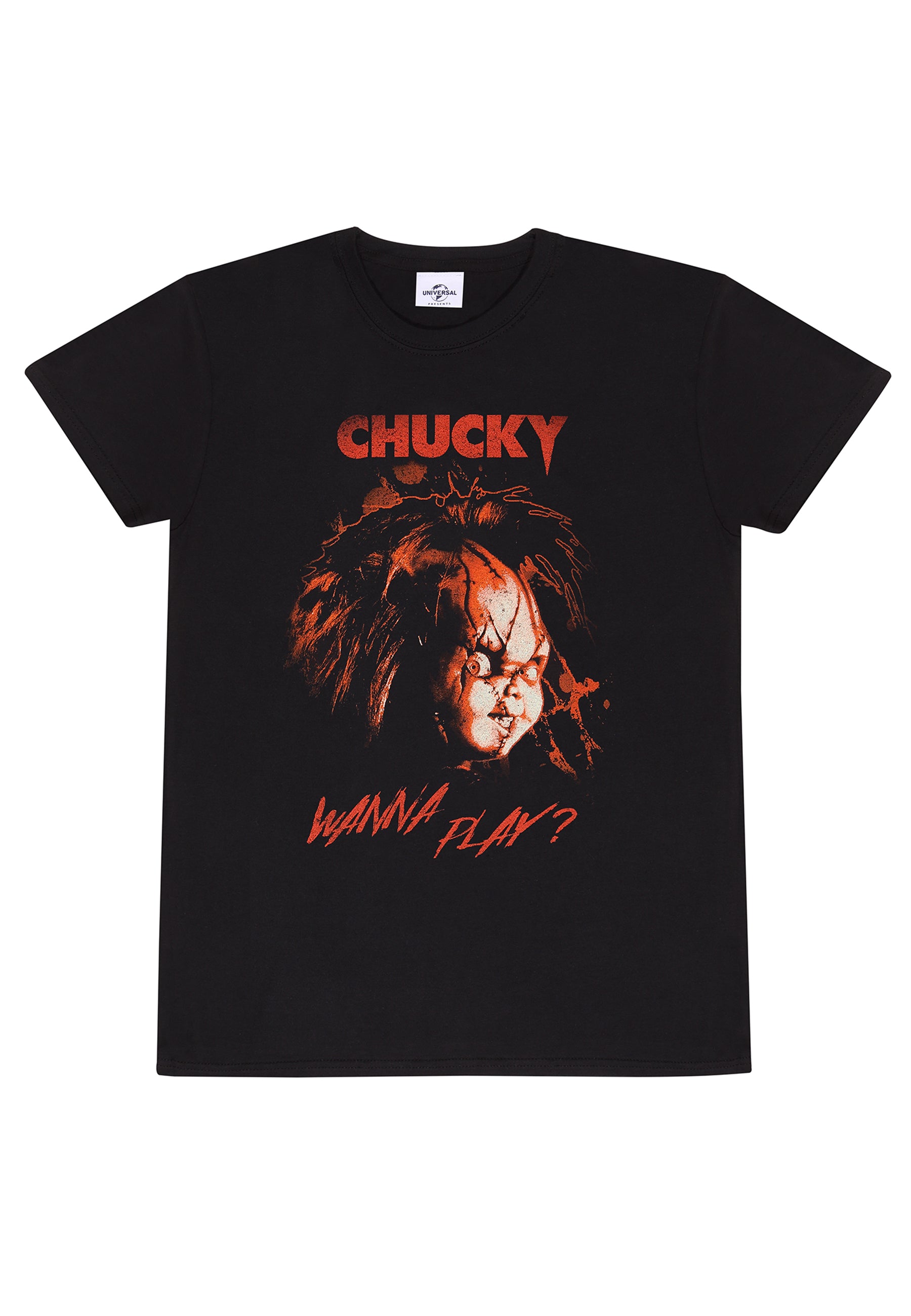 Chucky Doll T-Shirt (Childs Play - Wanna Play T-Shirt)