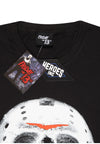 Freitag der 13. - Weißes Masken-T-Shirt