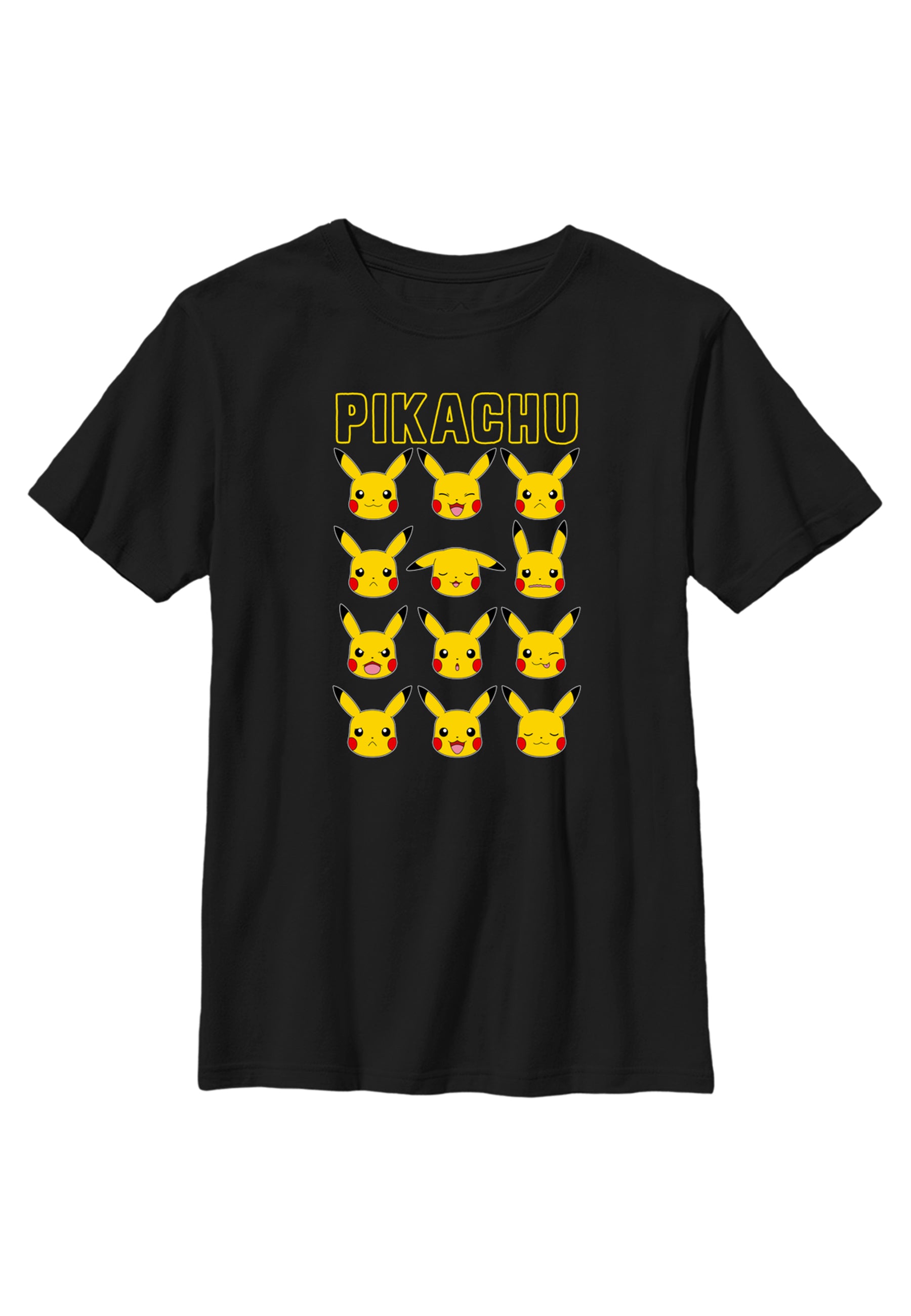 Pokémon Tričko Dětské (Pikachu Faces)