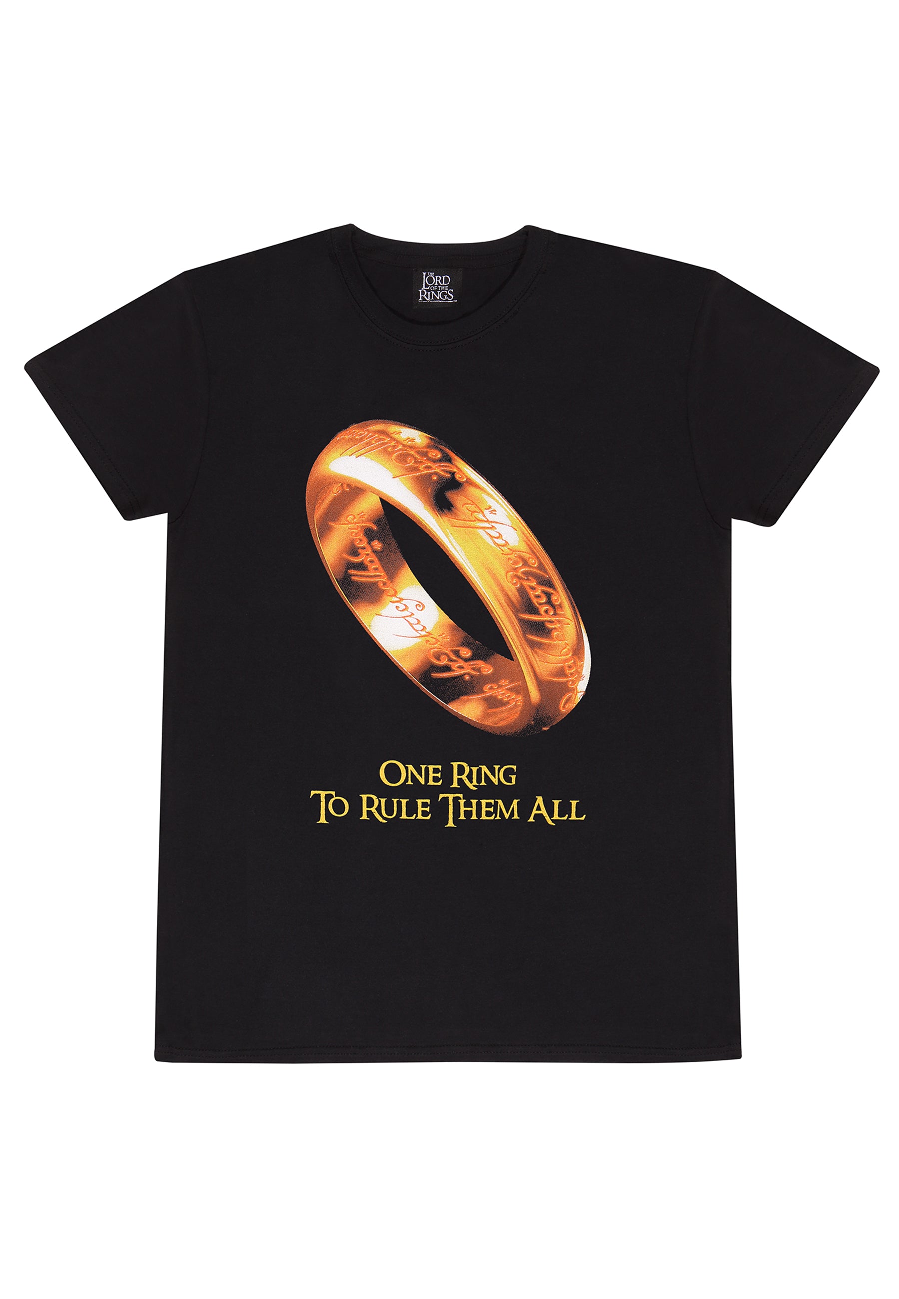 Herr der Ringe Ring-T-Shirt (Herr der Ringe - One Ring To Rule Them All T-shirt)