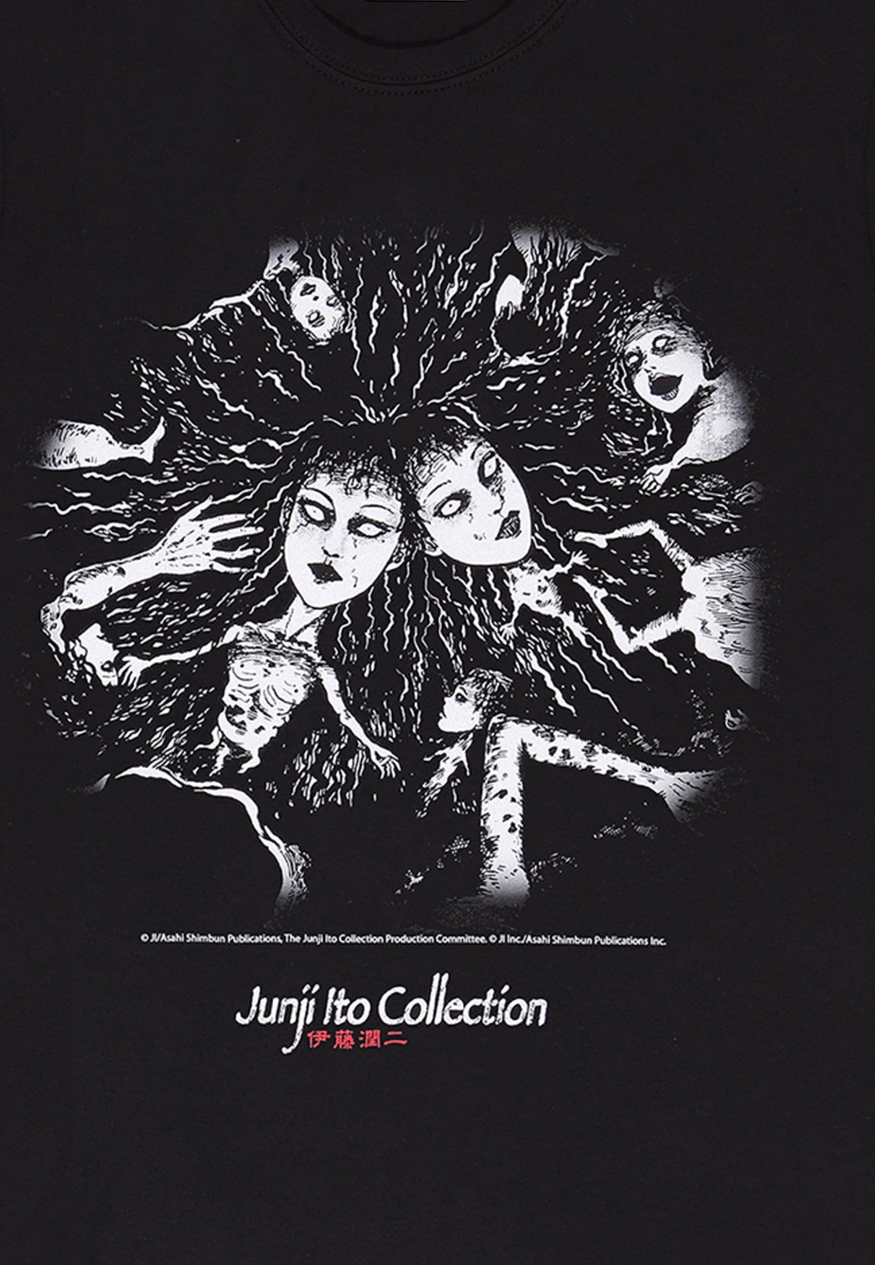 Junji-Ito-T-Shirt (Krabbel-T-Shirt)