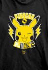 Pokemon – Pikachu Rocks Kinder YTH T-Shirt mit Rundhalsausschnitt