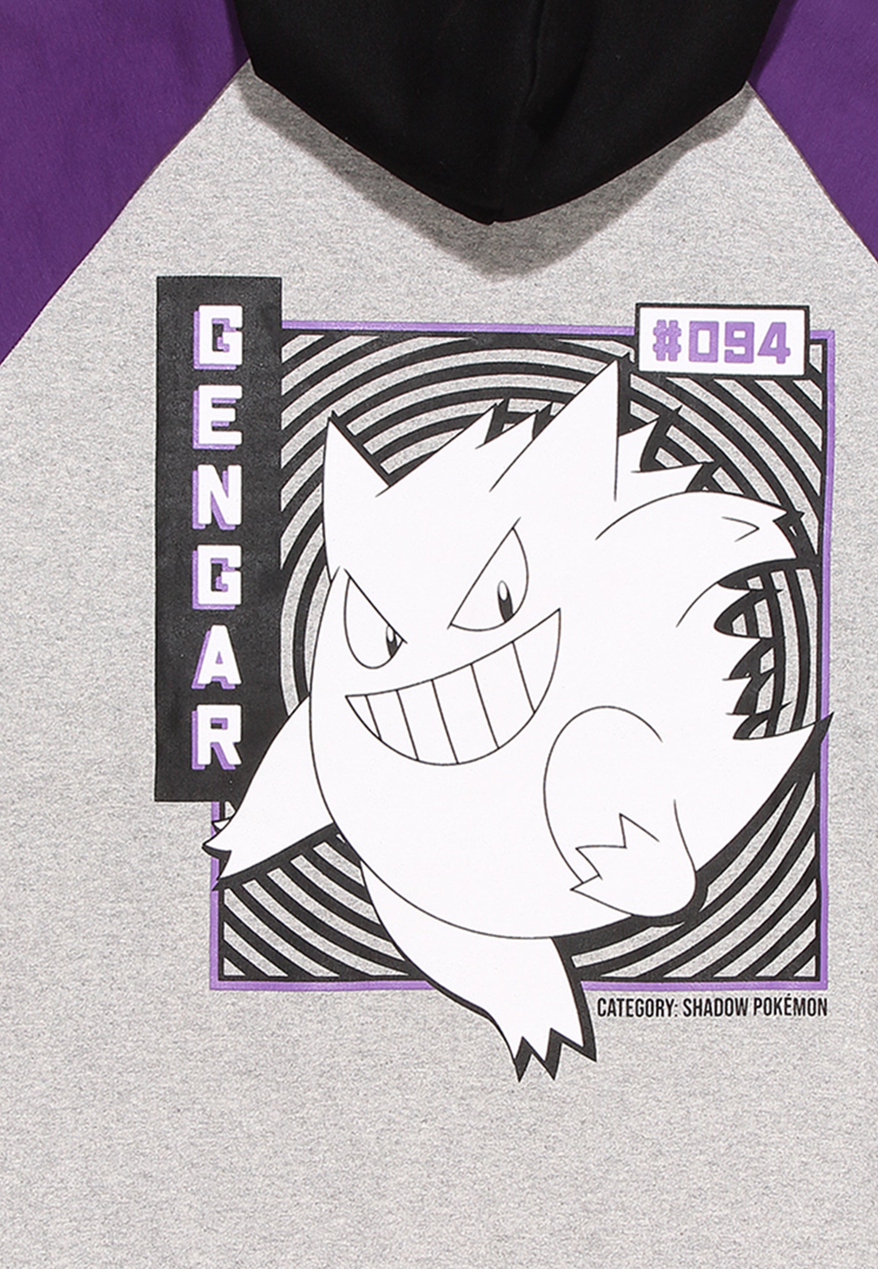 Pokemon – Gengar Shadow Unisex Kontrast-Hoodie