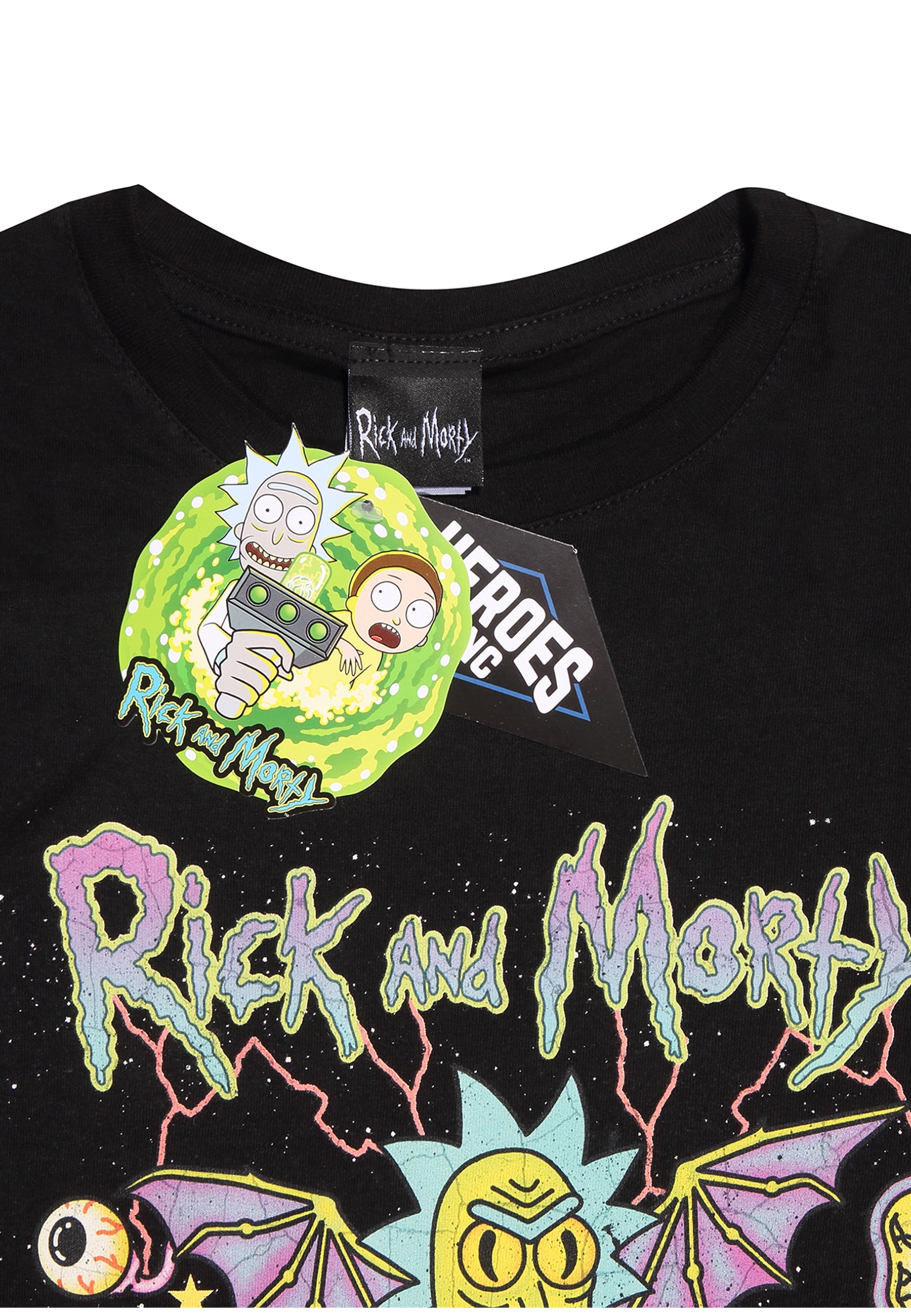 Rick and Morty Tričko Unisex (Oh It Gets Darker)