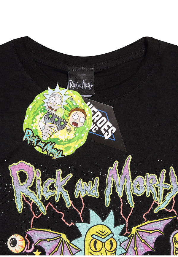 Rick and Morty Tričko Unisex (Oh It Gets Darker)