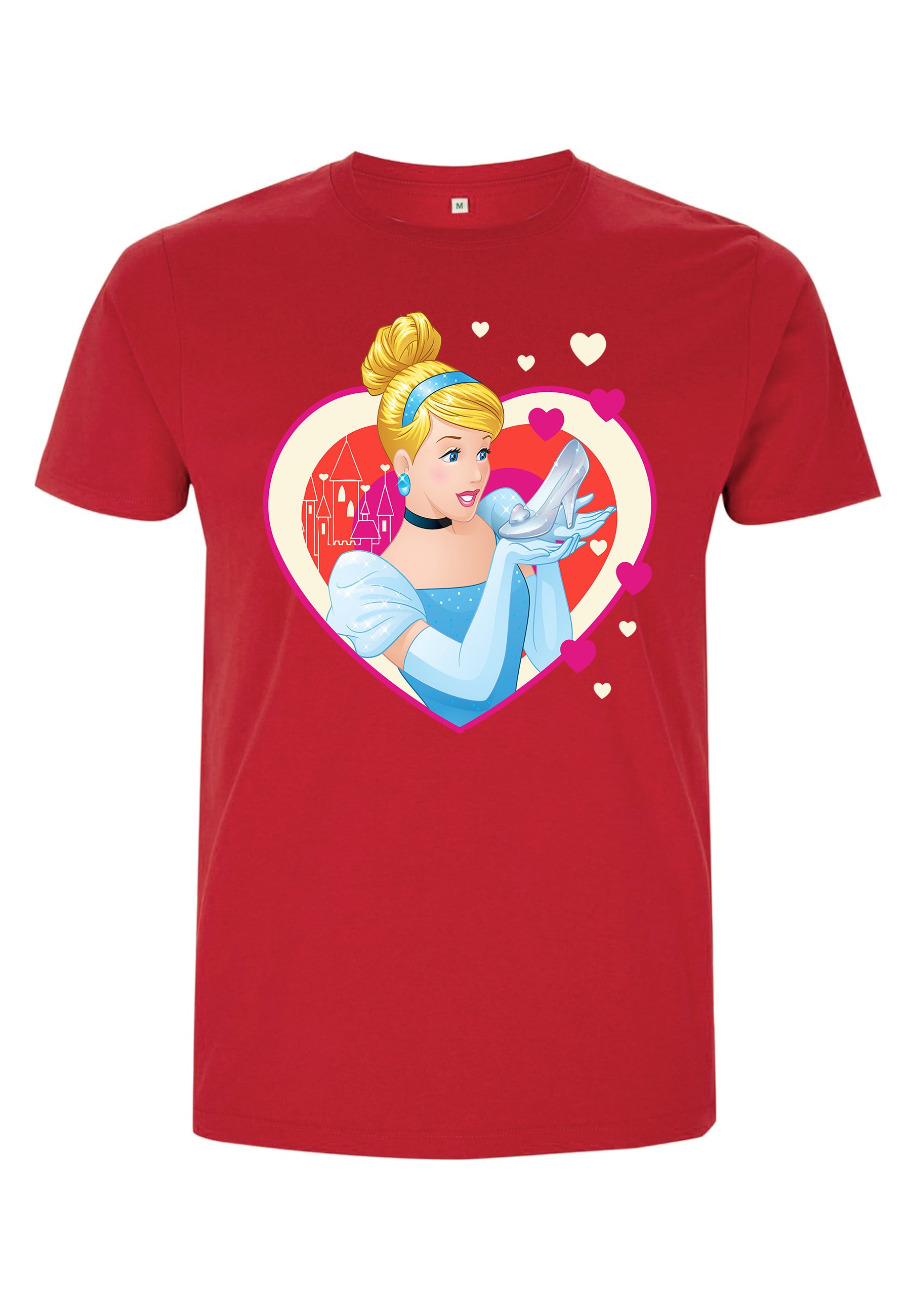 Princesses Tričko Unisex (Cinderella Hearts)