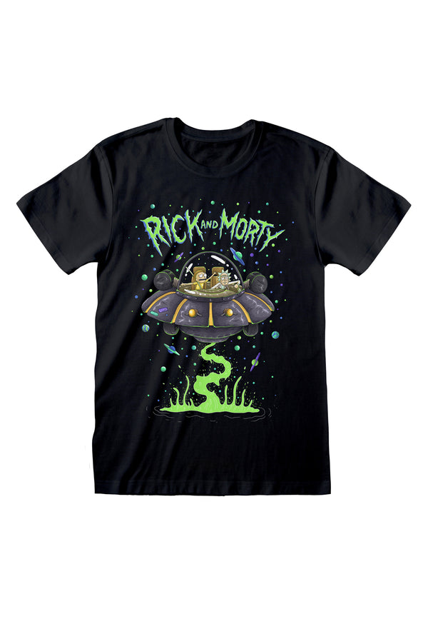 Rick and Morty Tričko Unisex (Spaceship)
