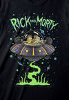 Rick and Morty Tričko Unisex (Spaceship)