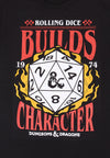 Dungeons And Dragons-T-Shirt (baut Charakter-T-Shirt auf)