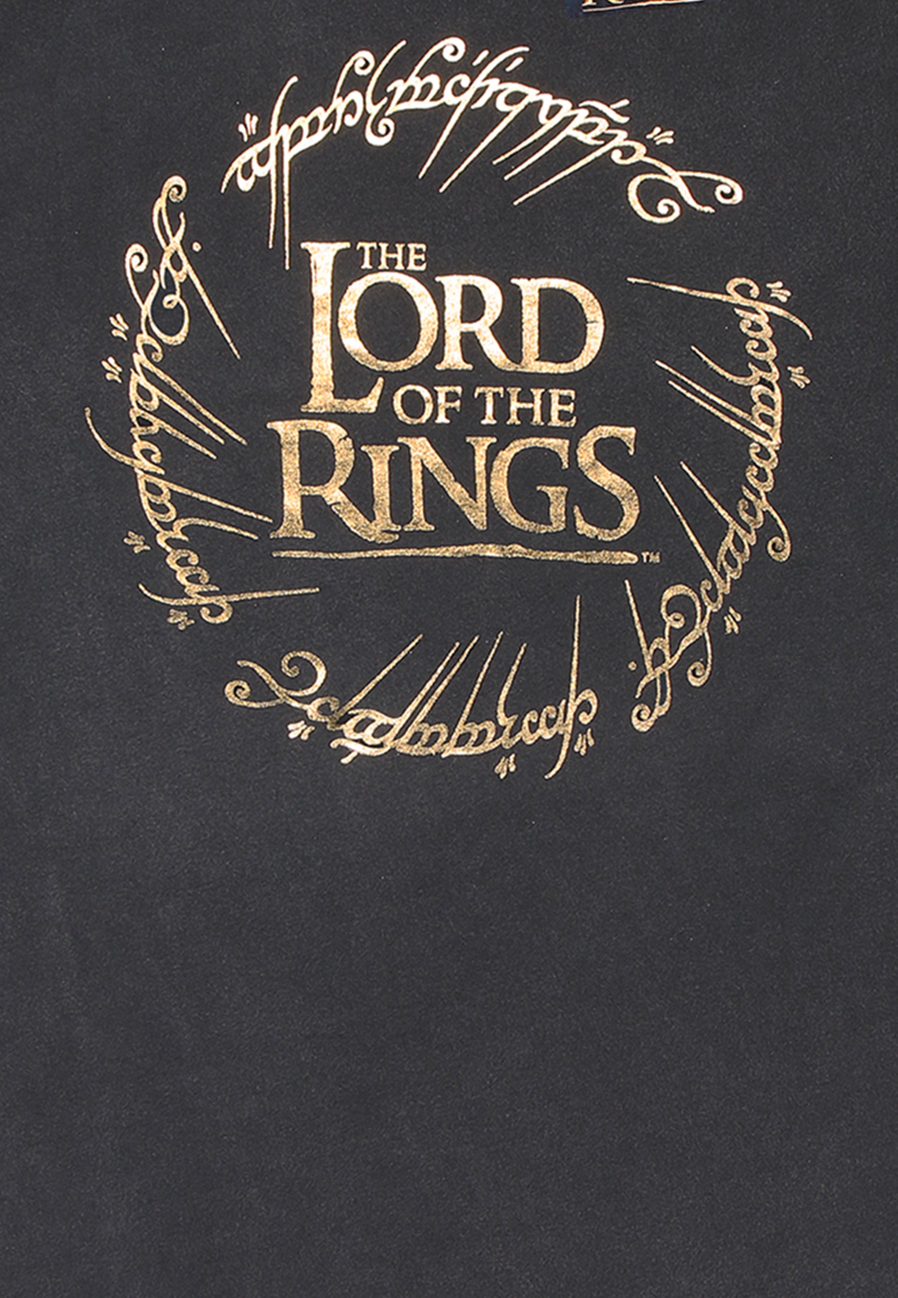 Herr der Ringe Goldfolie-T-Shirt (Herr der Ringe - Goldfolie-T-Shirt)